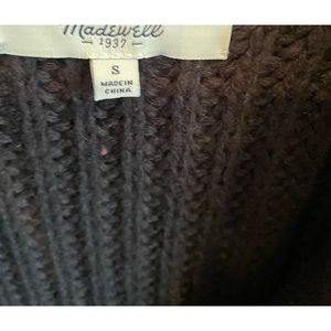 Madewell sweater coat Size S